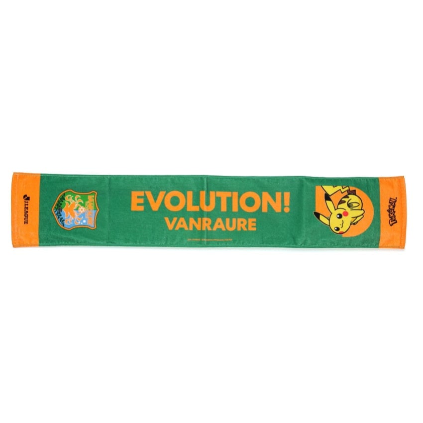Pikachu Towel Scarf Vanraure Hachinohe x Pokemon J.League | J.League Online Store