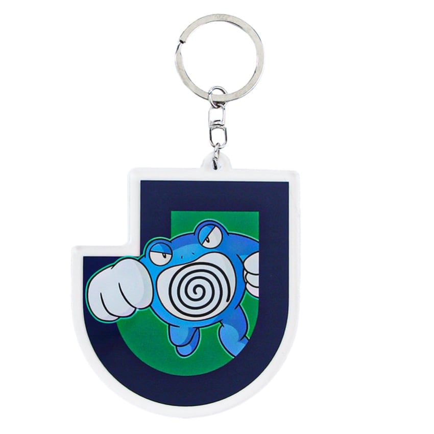 Poliwrath Keychain Tokushima Vortis x Pokemon J.League | J.League Online Store
