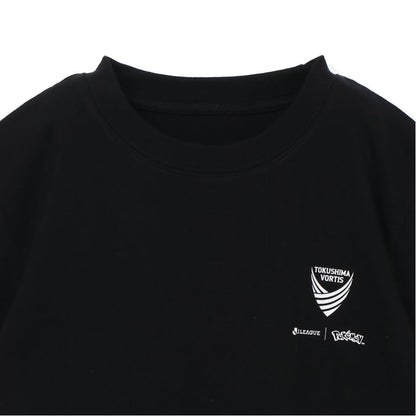 Poliwrath T-Shirt Black Kids Tokushima Vortis x Pokemon J.League | J.League Online Store