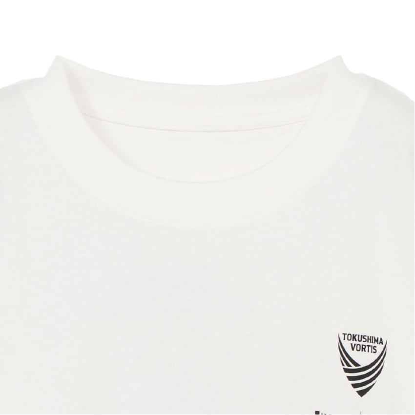 Poliwrath T-Shirt White Kids Tokushima Vortis x Pokemon J.League | J.League Online Store