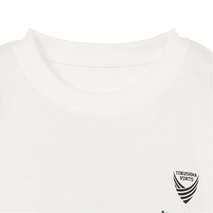 Poliwrath T-Shirt White Kids Tokushima Vortis x Pokemon J.League | J.League Online Store