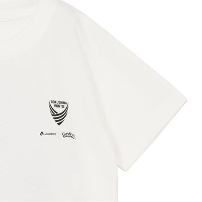 Poliwrath T-Shirt White Kids Tokushima Vortis x Pokemon J.League | J.League Online Store