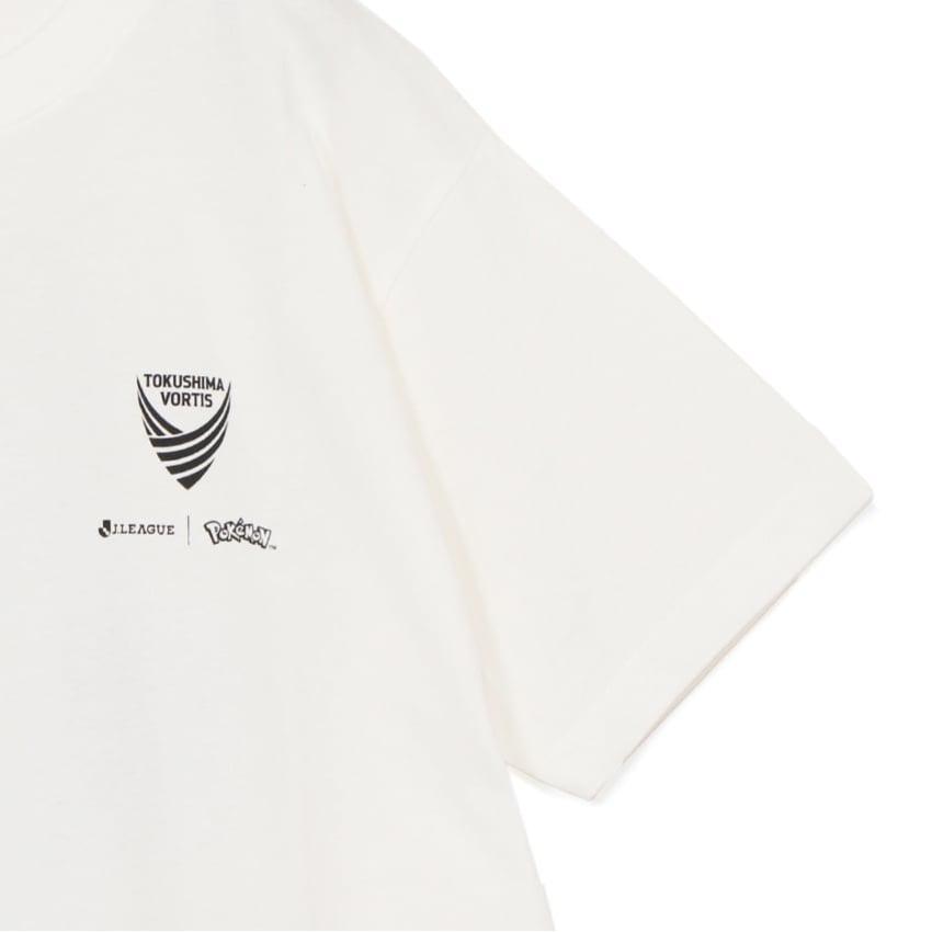 Poliwrath T-Shirt White Tokushima Vortis x Pokemon J.League | J.League Online Store