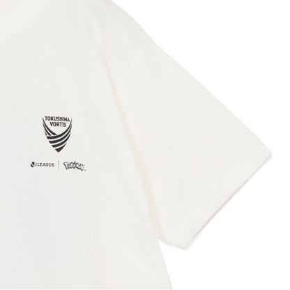 Poliwrath T-Shirt White Tokushima Vortis x Pokemon J.League | J.League Online Store