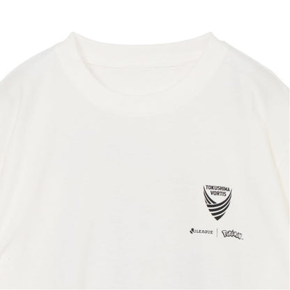 Poliwrath T-Shirt White Tokushima Vortis x Pokemon J.League | J.League Online Store