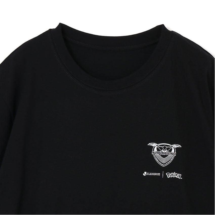 Porygon-Z T-Shirt Black Sagan Tosu x Pokemon J.League | J.League Online Store