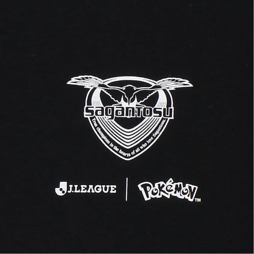 Porygon-Z T-Shirt Black Sagan Tosu x Pokemon J.League | J.League Online Store