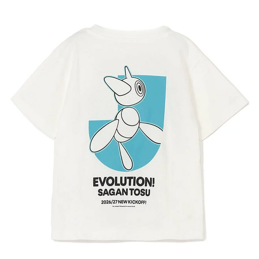 Porygon-Z T-Shirt White Kids Sagan Tosu x Pokemon J.League | J.League Online Store
