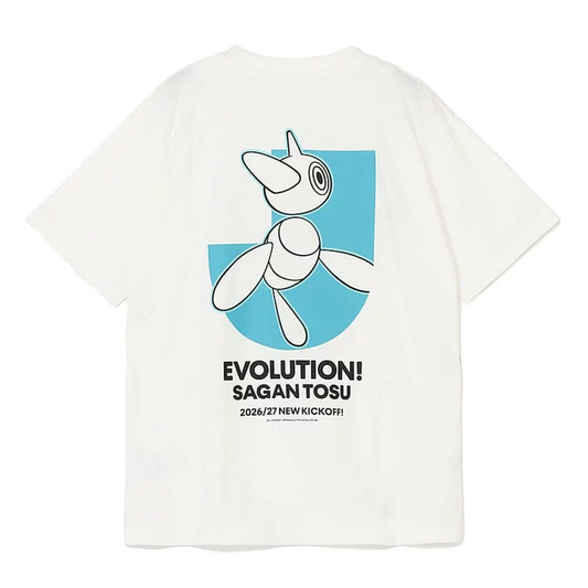Porygon-Z T-Shirt White Sagan Tosu x Pokemon J.League | J.League Online Store