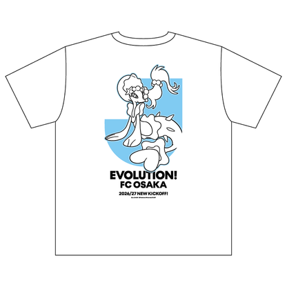 Primarina T-Shirt White Kids FC Osaka x Pokemon J.League | J.League Online Store