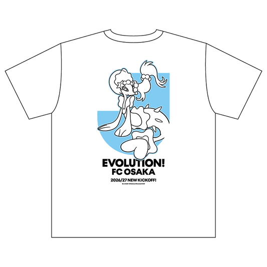 Primarina T-Shirt White Kids FC Osaka x Pokemon J.League | J.League Online Store