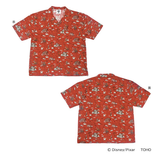 Toho Theater - Toy Story 5 - Aloha Shirt Red L Size