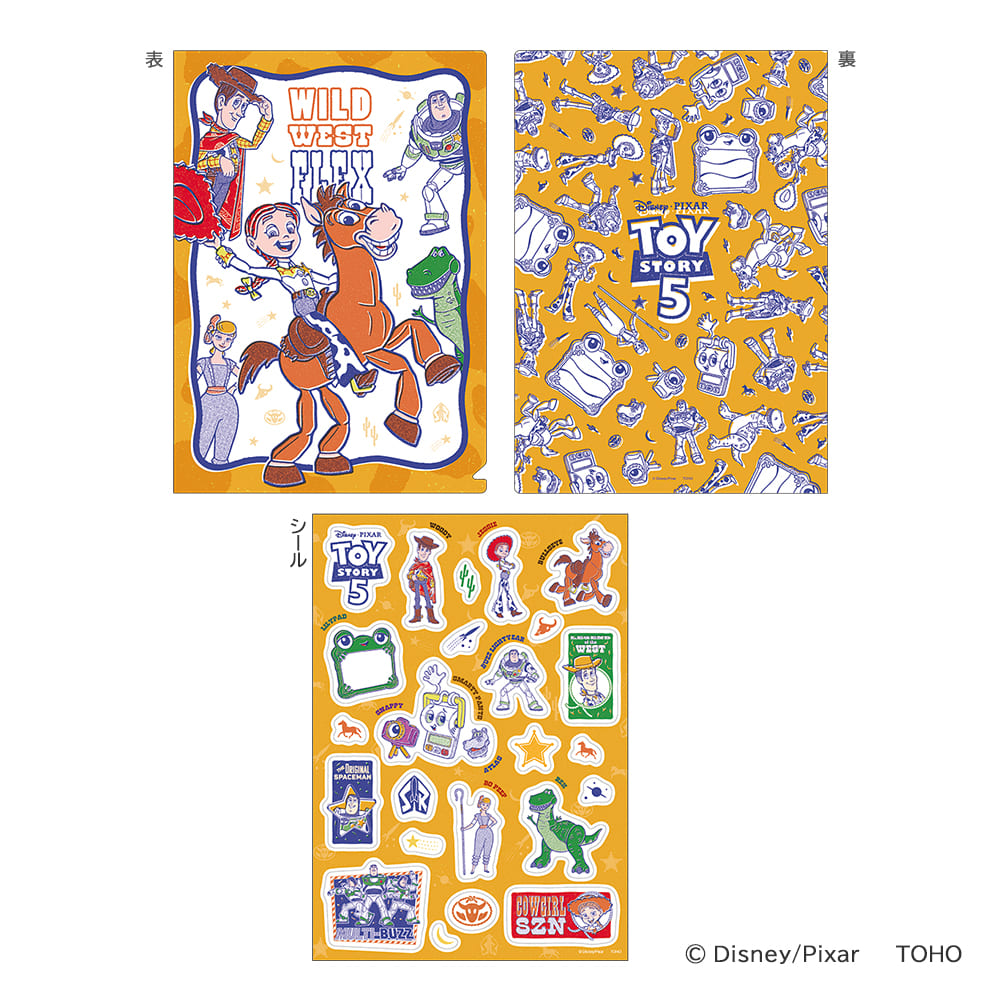 Toho Theater - Toy Story 5 - Mini Folder and Sticker Set