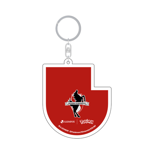 Rapidash Keychain Roasso Kumamoto x Pokemon J.League | J.League Online Store