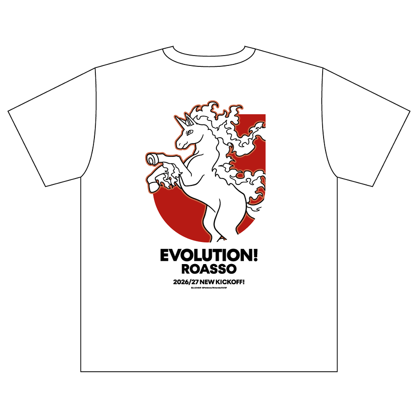 Rapidash T-Shirt White Kids Roasso Kumamoto x Pokemon J.League | J.League Online Store