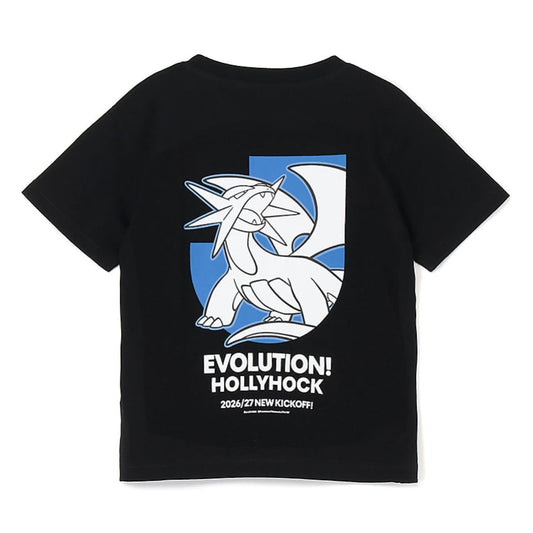 Salamence T-Shirt Black Kids Mito HollyHock x Pokemon J.League | J.League Online Store