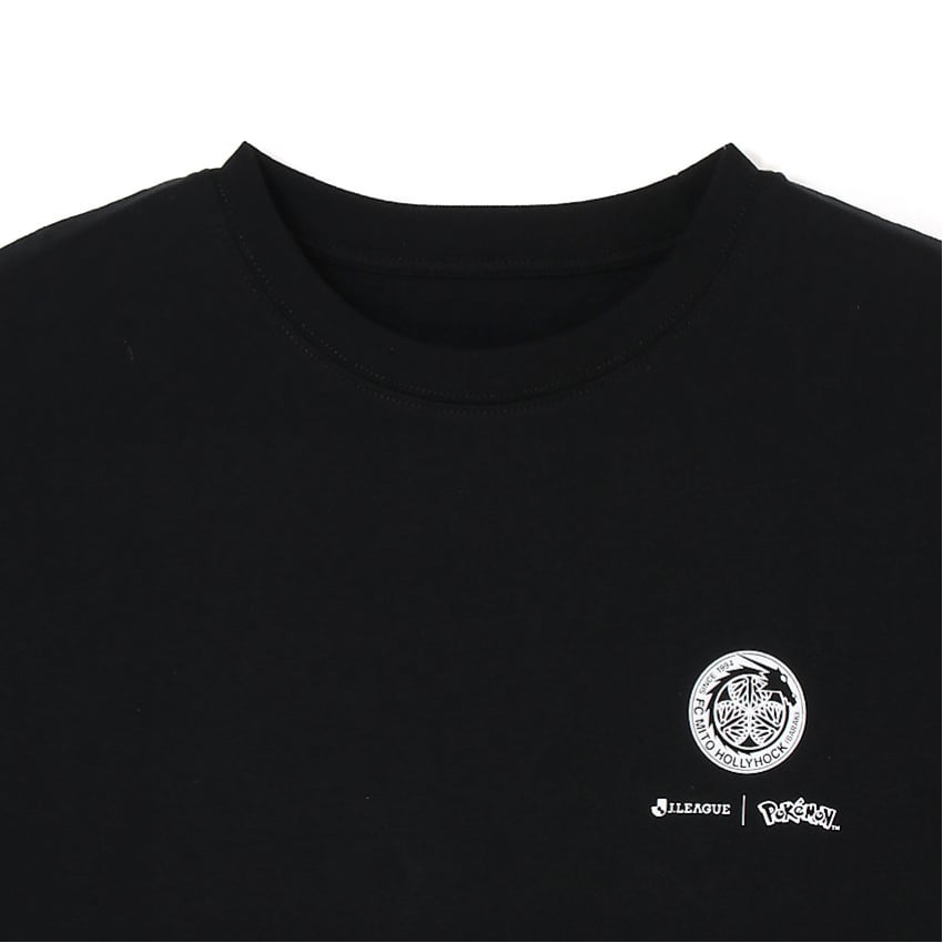 Salamence T-Shirt Black Mito HollyHock x Pokemon J.League | J.League Online Store