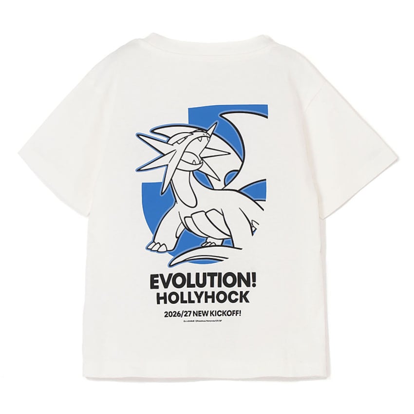 Salamence T-Shirt White Kids Mito HollyHock x Pokemon J.League | J.League Online Store