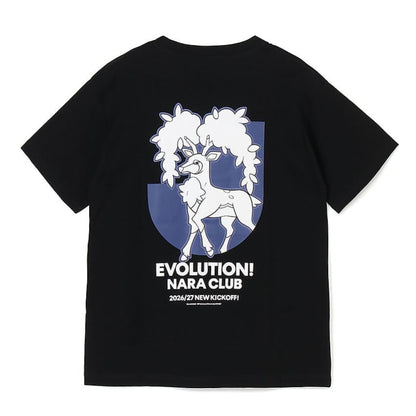 Sawsbuck T-Shirt Black Kids Nara Club x Pokemon J.League | J.League Online Store