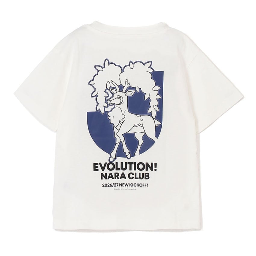 Sawsbuck T-Shirt White Kids Nara Club x Pokemon J.League | J.League Online Store