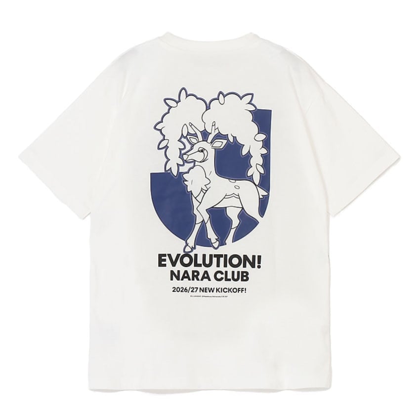 Sawsbuck T-Shirt White Nara Club x Pokemon J.League | J.League Online Store