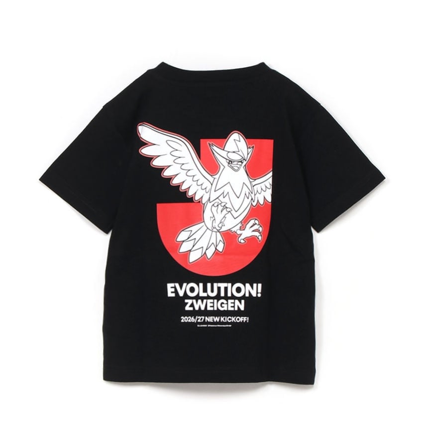 Staraptor T-Shirt Black Kids Zweigen Kanazawa x Pokemon J.League | J.League Online Store