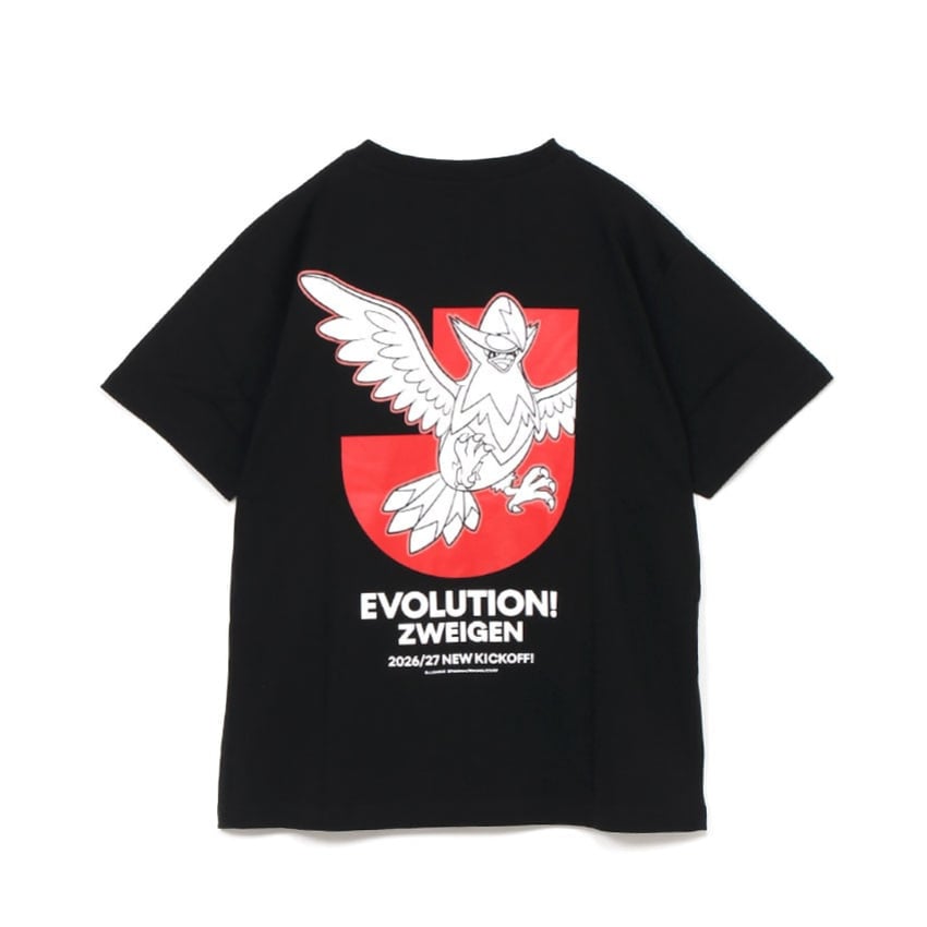 Staraptor T-Shirt Black Zweigen Kanazawa x Pokemon J.League | J.League Online Store