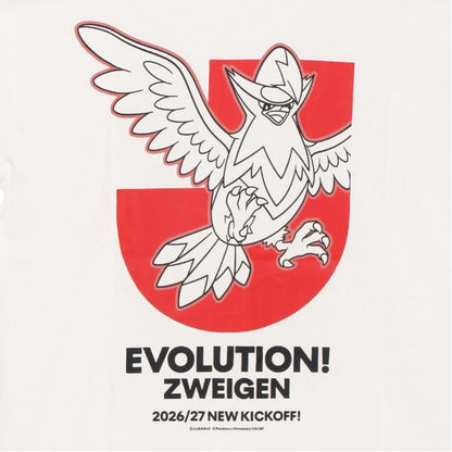 Staraptor T-Shirt White Zweigen Kanazawa x Pokemon J.League | J.League Online Store