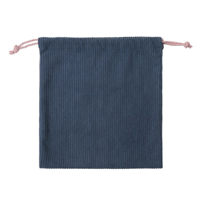 Starbucks Reserve Drawstring Pouch Corduroy Blue S | Starbucks Japan