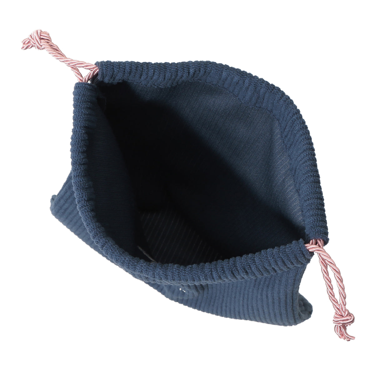 Starbucks Reserve Drawstring Pouch Corduroy Blue S | Starbucks Japan