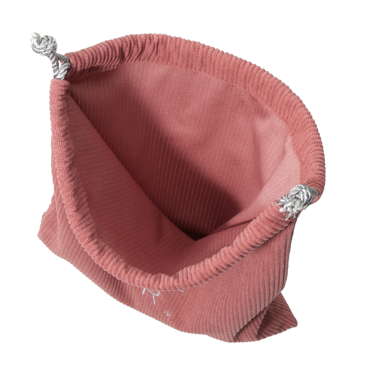 Starbucks Reserve Drawstring Pouch Corduroy Pink L | Starbucks Japan
