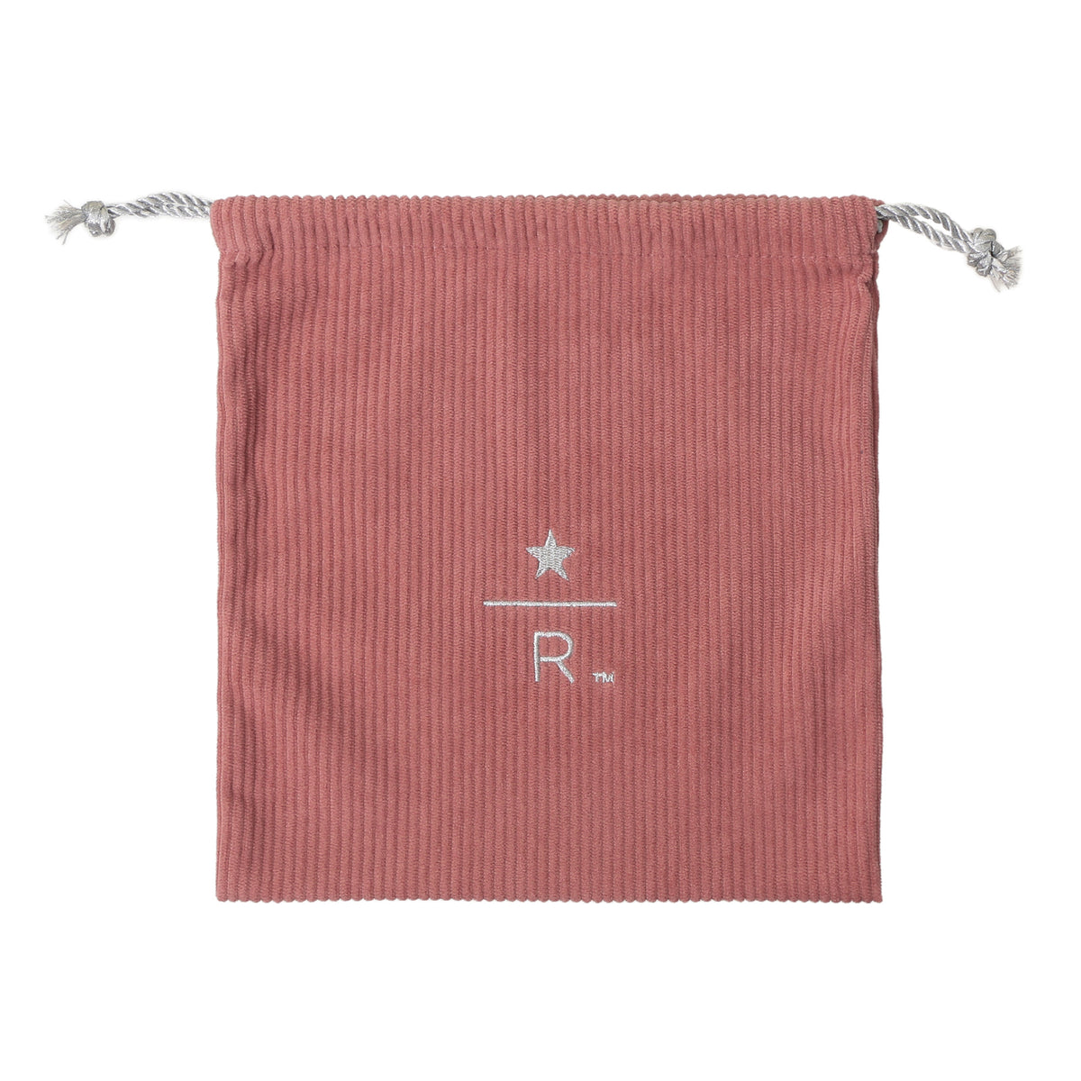 Starbucks Reserve Drawstring Pouch Corduroy Pink S | Starbucks Japan