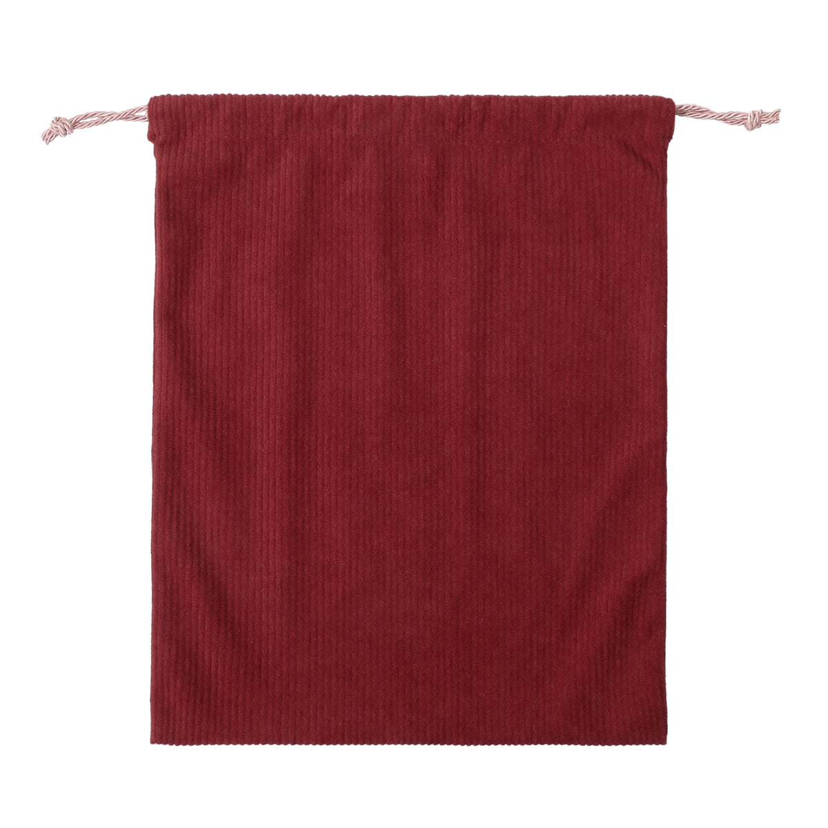 Starbucks Reserve Drawstring Pouch Corduroy Red L | Starbucks Japan