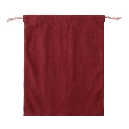 Starbucks Reserve Drawstring Pouch Corduroy Red L | Starbucks Japan