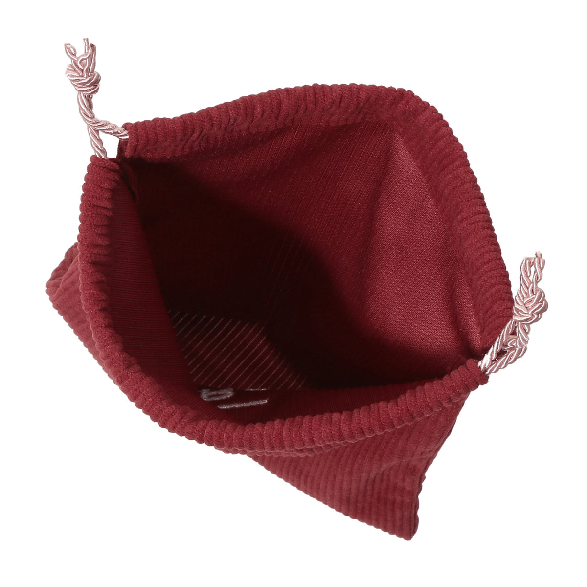Starbucks Reserve Drawstring Pouch Corduroy Red S | Starbucks Japan