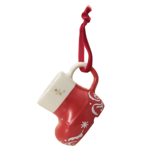 Starbucks Reserve Ornament Mug Boot Red | Starbucks Japan