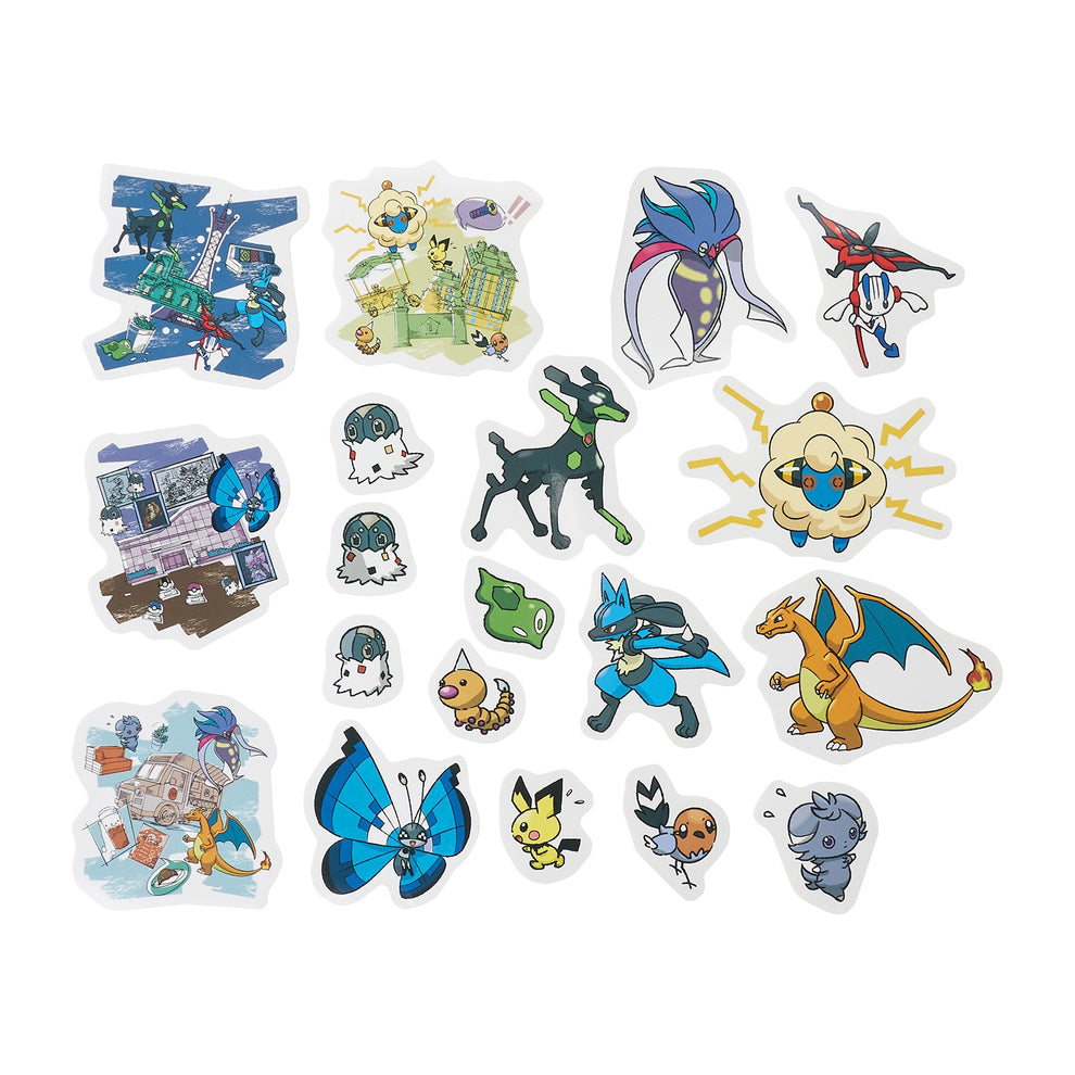 Z-A Lumiose Sticker Set | Pok?mon LEGENDS Z-A | LEALEA MART