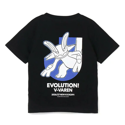 Swampert T-Shirt Black Kids V-Varen Nagasaki x Pokemon J.League | J.League Online Store