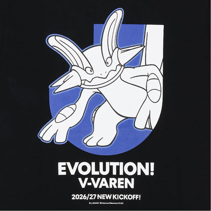 Swampert T-Shirt Black Kids V-Varen Nagasaki x Pokemon J.League | J.League Online Store