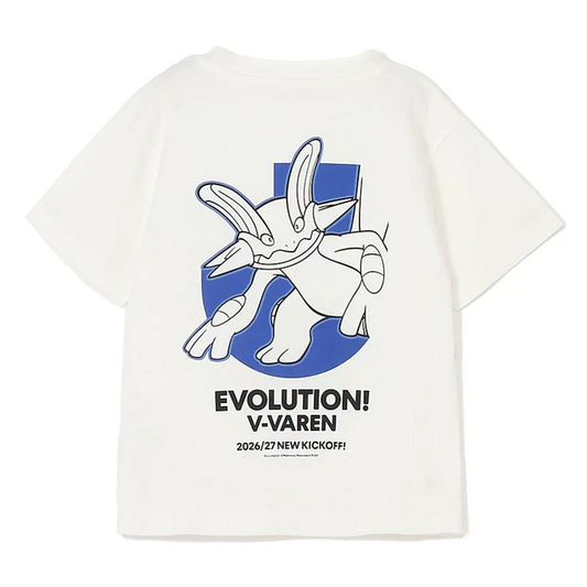 Swampert T-Shirt White Kids V-Varen Nagasaki x Pokemon J.League | J.League Online Store