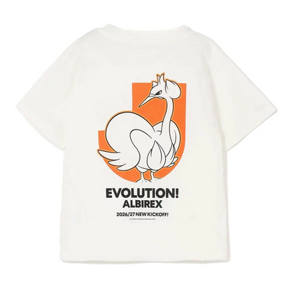 Swanna T-Shirt White Kids Albirex Niigata x Pokemon J.League | J.League Online Store