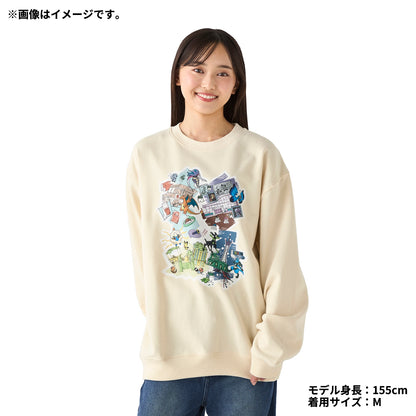 Sweatshirt Size L Lumiose Elegant Day LEGENDS Z-A | Pokemon Center Japan