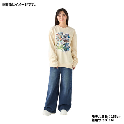Sweatshirt Size M Lumiose Elegant Day LEGENDS Z-A | Pokemon Center Japan