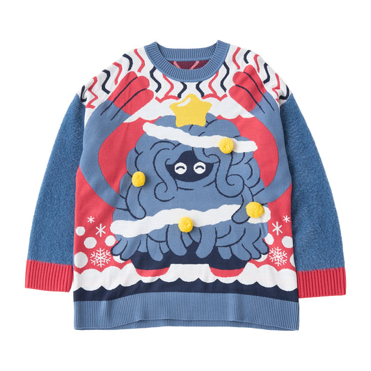 Tangrowth Christmas Sweater (M/L) Christmas JunbiChu! | Pokemon Center Japan