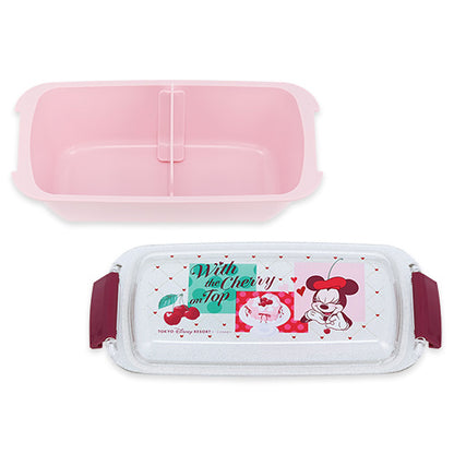 Tokyo Disney Resort Valentine 2026 Minnie Mouse Lunch Box - Sweet and Loving with the Cherry on top Collection