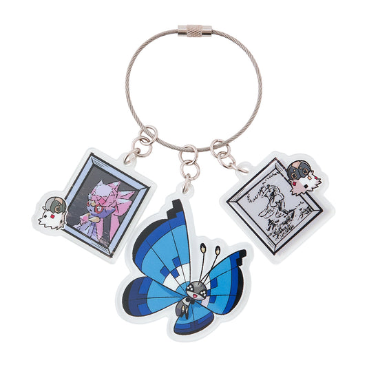 Triple Acrylic Key Ring Lumiose Museum Lumiose Elegant Day LEGENDS Z-A | Pokemon Center Japan