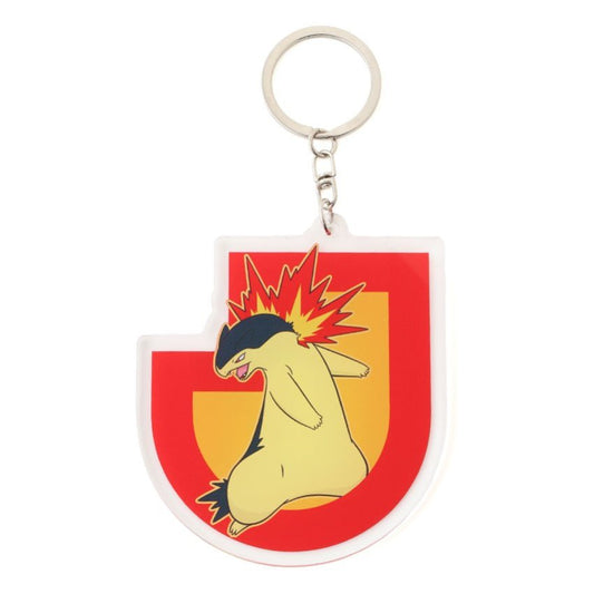 Typhlosion Keychain Nagoya Grampus x Pokemon J.League | J.League Online Store