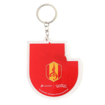 Typhlosion Keychain Nagoya Grampus x Pokemon J.League | J.League Online Store