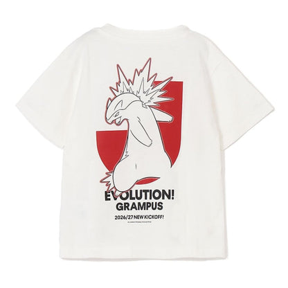 Typhlosion T-Shirt White Kids Nagoya Grampus x Pokemon J.League | J.League Online Store