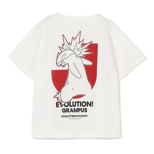 Typhlosion T-Shirt White Kids Nagoya Grampus x Pokemon J.League | J.League Online Store